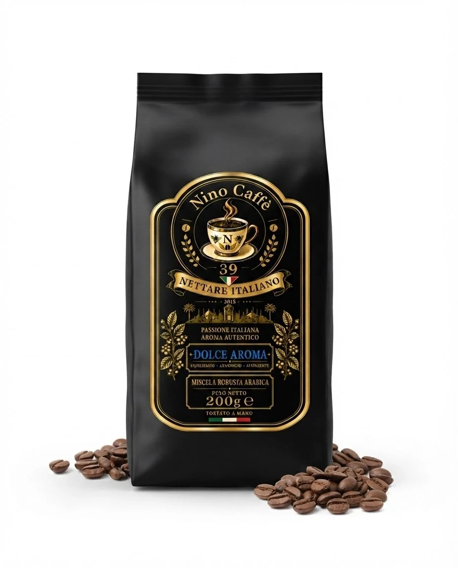 Dolce Aroma 200 g – café italien Nino Caffè 39