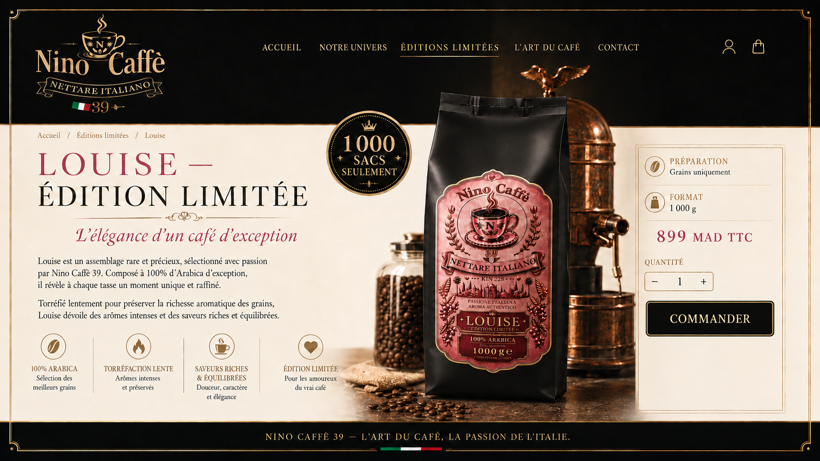 Louise — Édition limitée — Nino Caffè 39